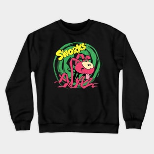 Snorkel Sensation Relive the Classic Snorks Films Colorful World and Delightful Characters on a Tee Crewneck Sweatshirt